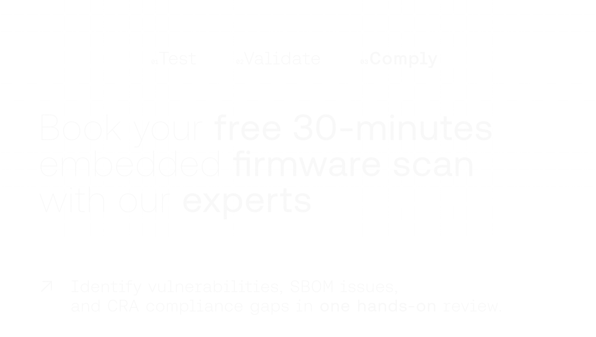 free scan hero banner